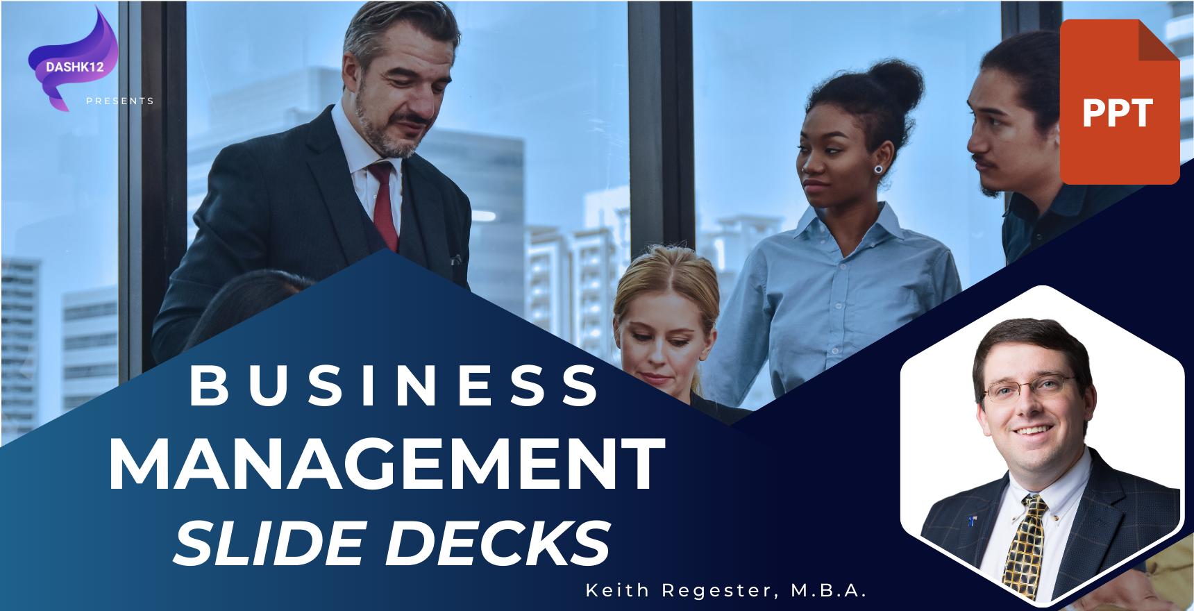 Business Management Slide Decks Bundle