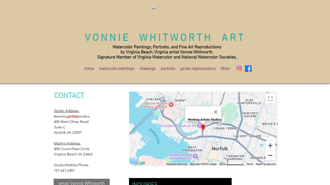 Image by Vonnie Whitworth Art