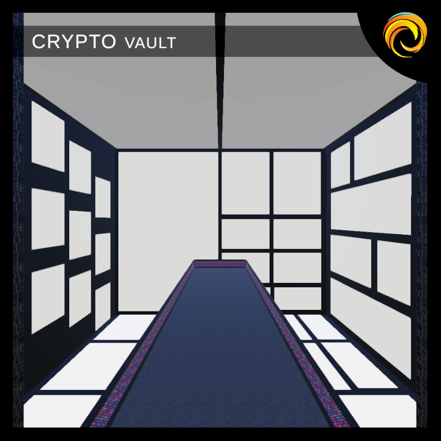 Crypto Vault NFT Gallery by myownverse ENTER ART