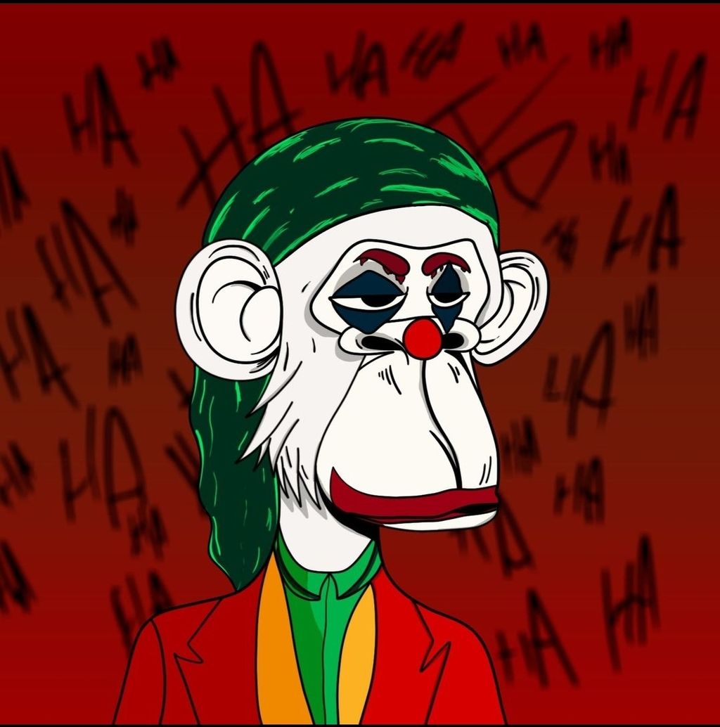 Anim #8#Nft#Ape#joker - Nft Animation collectionn